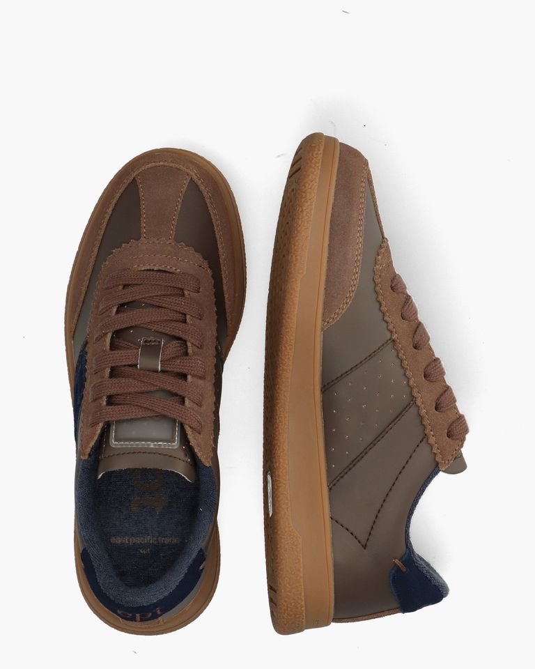 Santos Donkerbruin Damessneakers