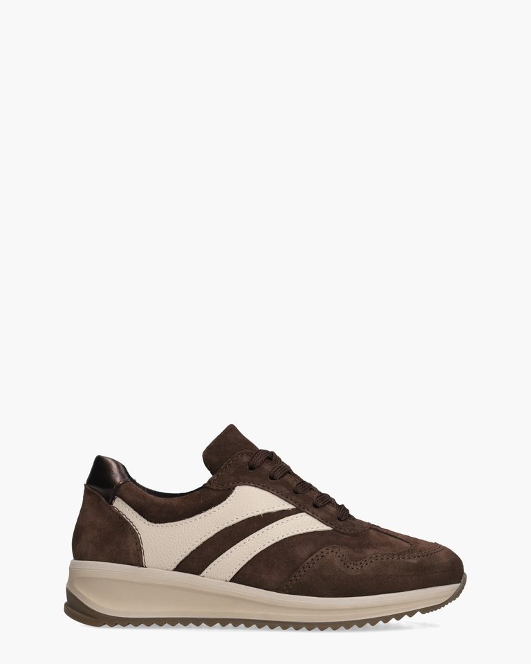 Adi Donkerbruin Damessneakers