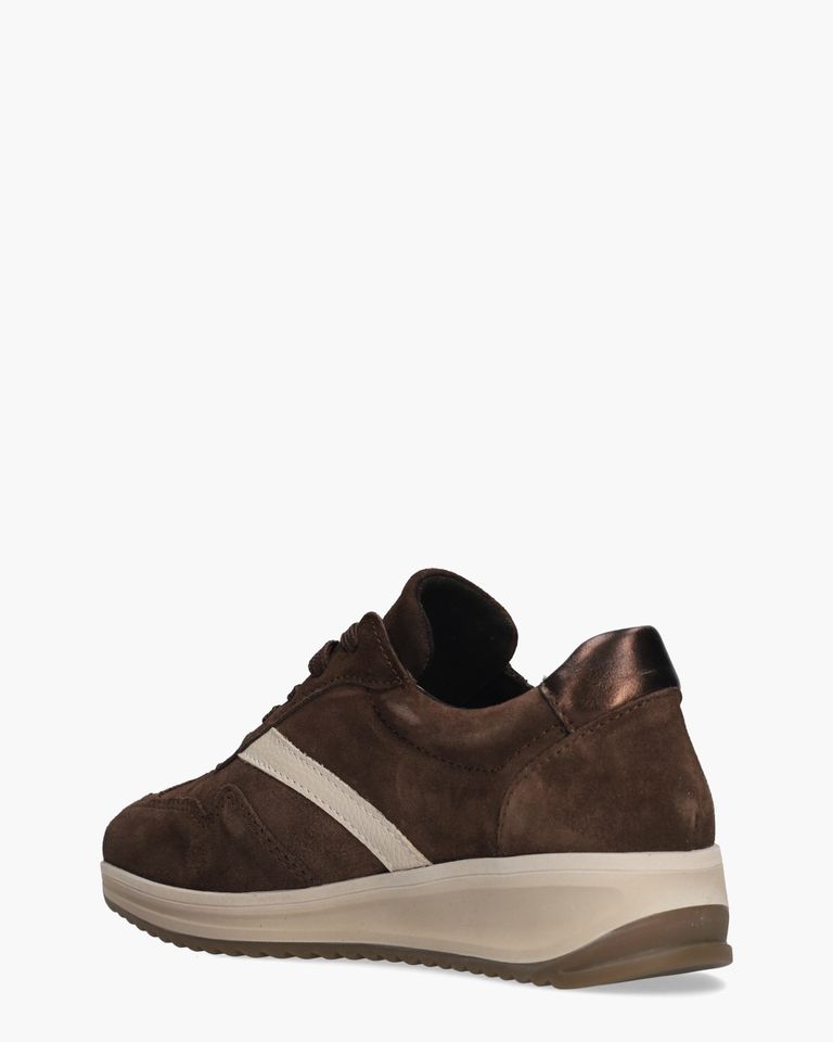 Adi Donkerbruin Damessneakers