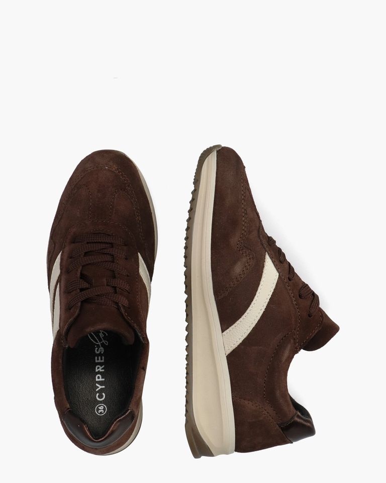 Adi Donkerbruin Damessneakers