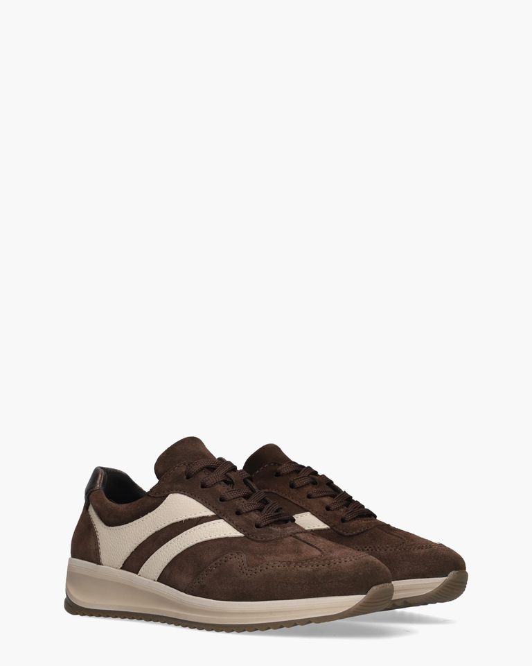 Adi Donkerbruin Damessneakers