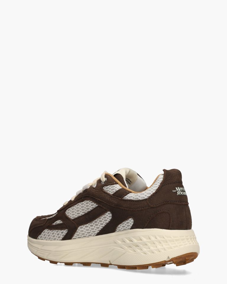 The Re-Run Max Nubuck Donkerbruin Damessneakers