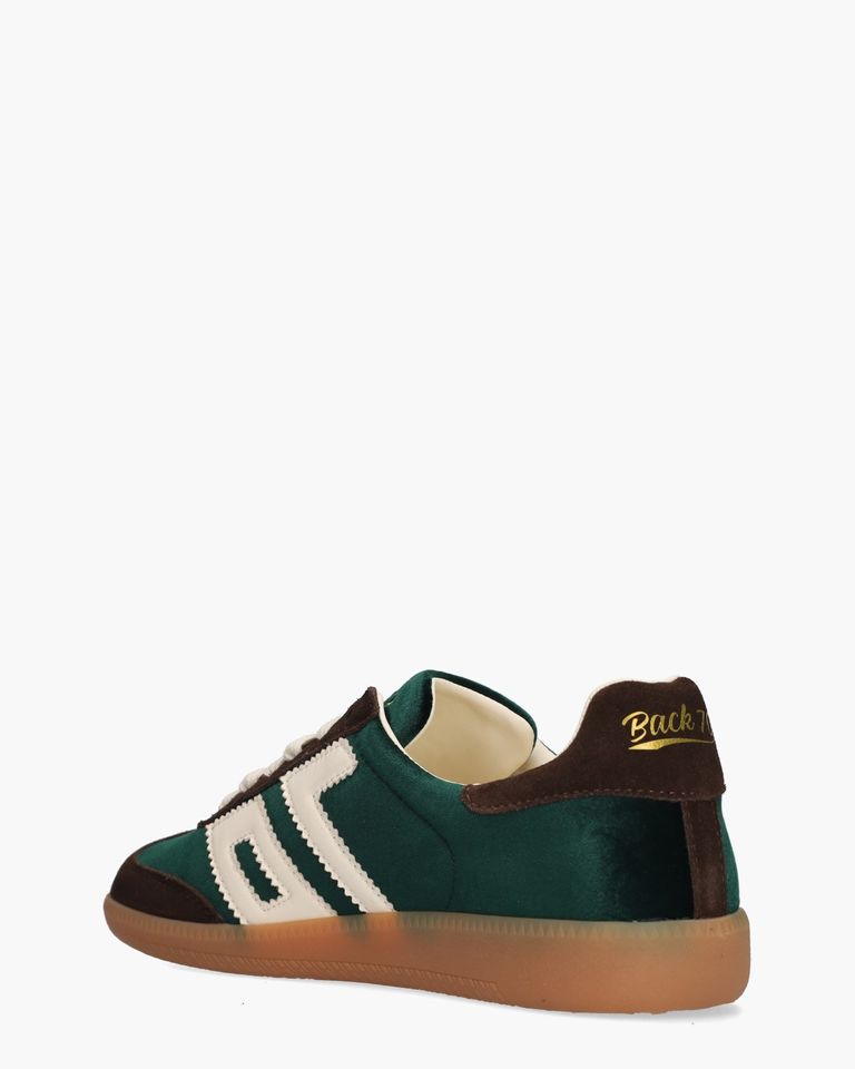 Cloud Donkergroen/Bruin Damessneakers