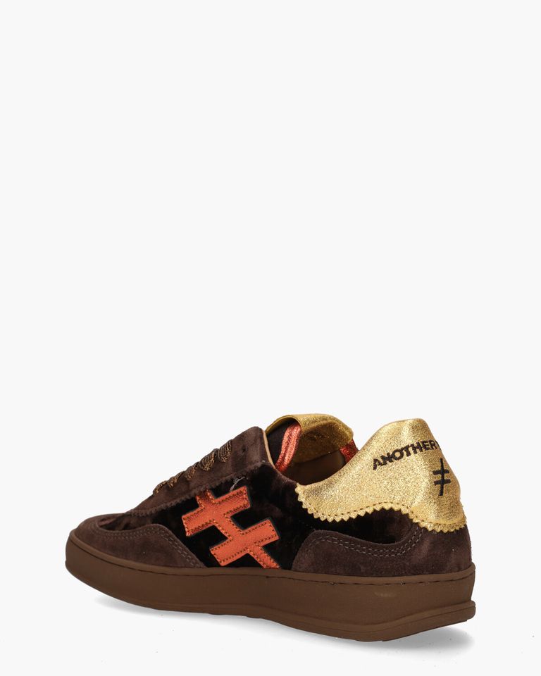 Iconic II Donkerbruin Damessneakers