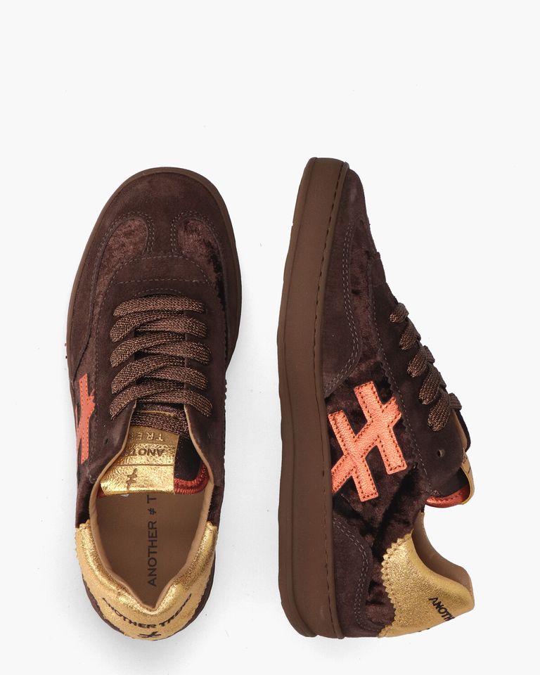 Iconic II Donkerbruin Damessneakers