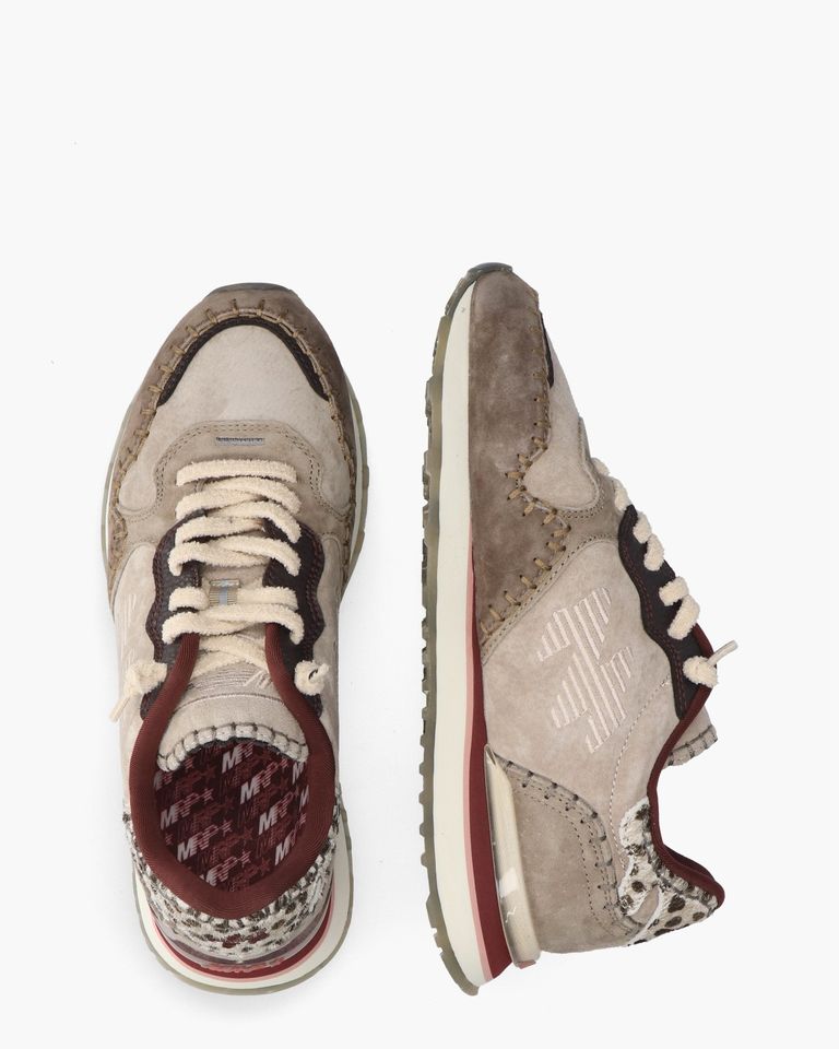 MRP06 Beige/Multicolor Damessneakers 