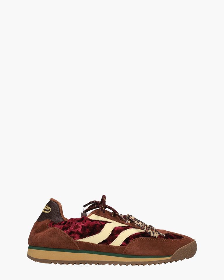 Utah V.10 Bordeauxrood Damessneakers