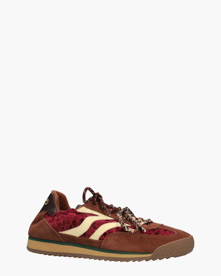 Utah V.10 Bordeauxrood Damessneakers