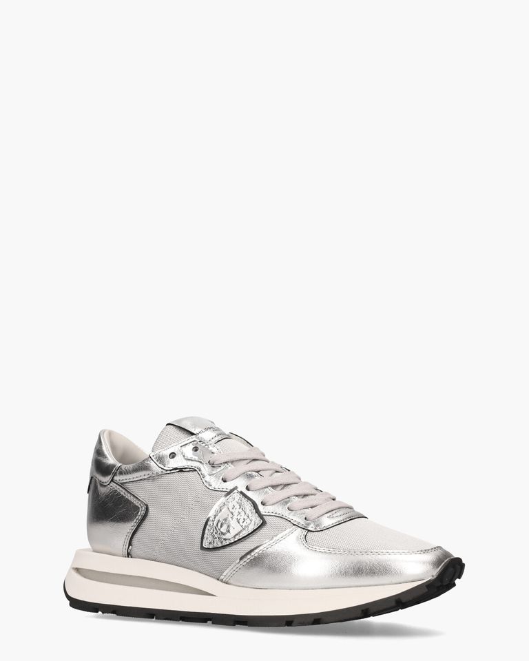 Tropez Haute Zilver Damessneakers