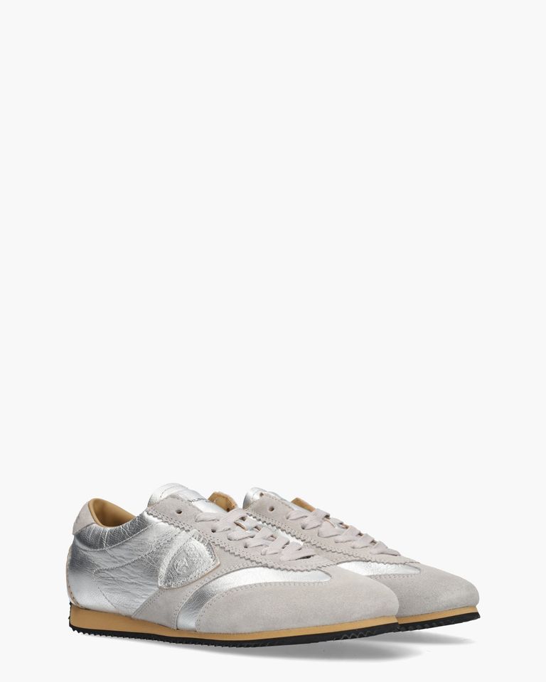 Planche Lichtgrijs/Zilver Damessneakers