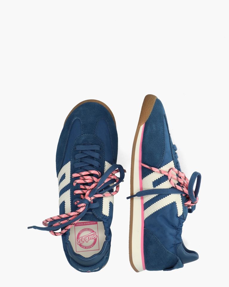Rocket Cotton Donkerblauw Damessneakers