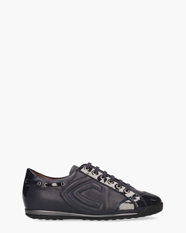 L902024 Donkerblauw Damessneakers
