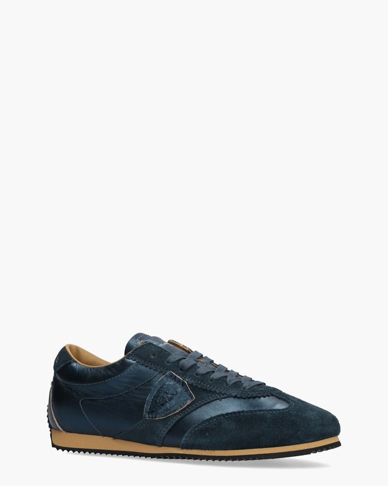 Planche Donkerblauw/Turquoise Damessneakers