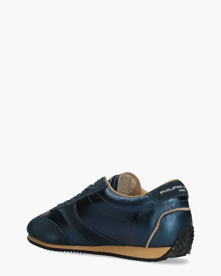 Planche Donkerblauw/Turquoise Damessneakers