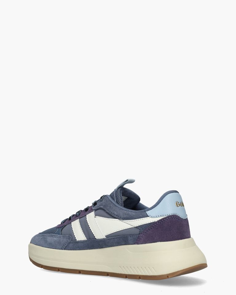 Phoenix Blauw/Paars Damessneakers