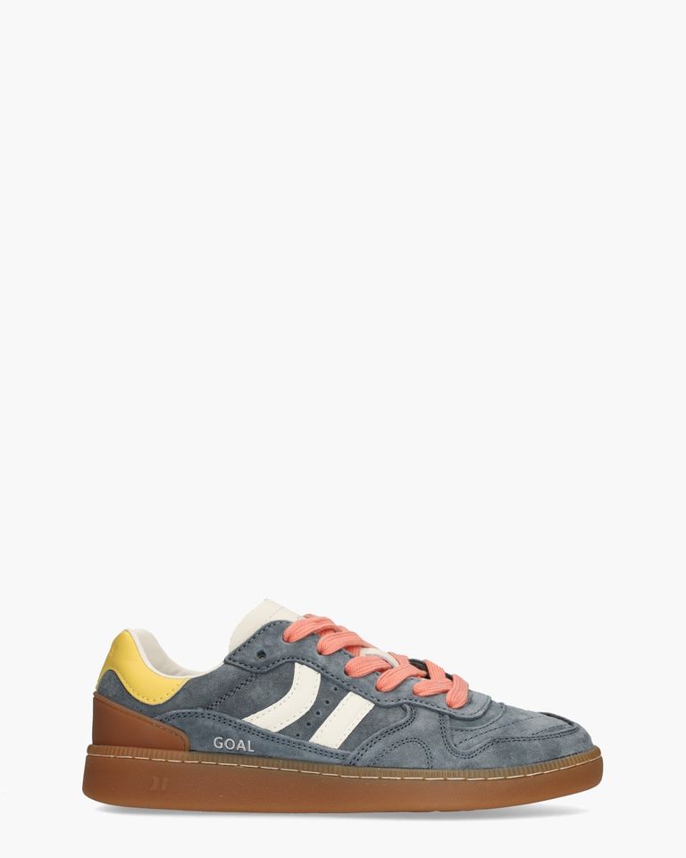 Goal Blauw/Multi Damessneakers