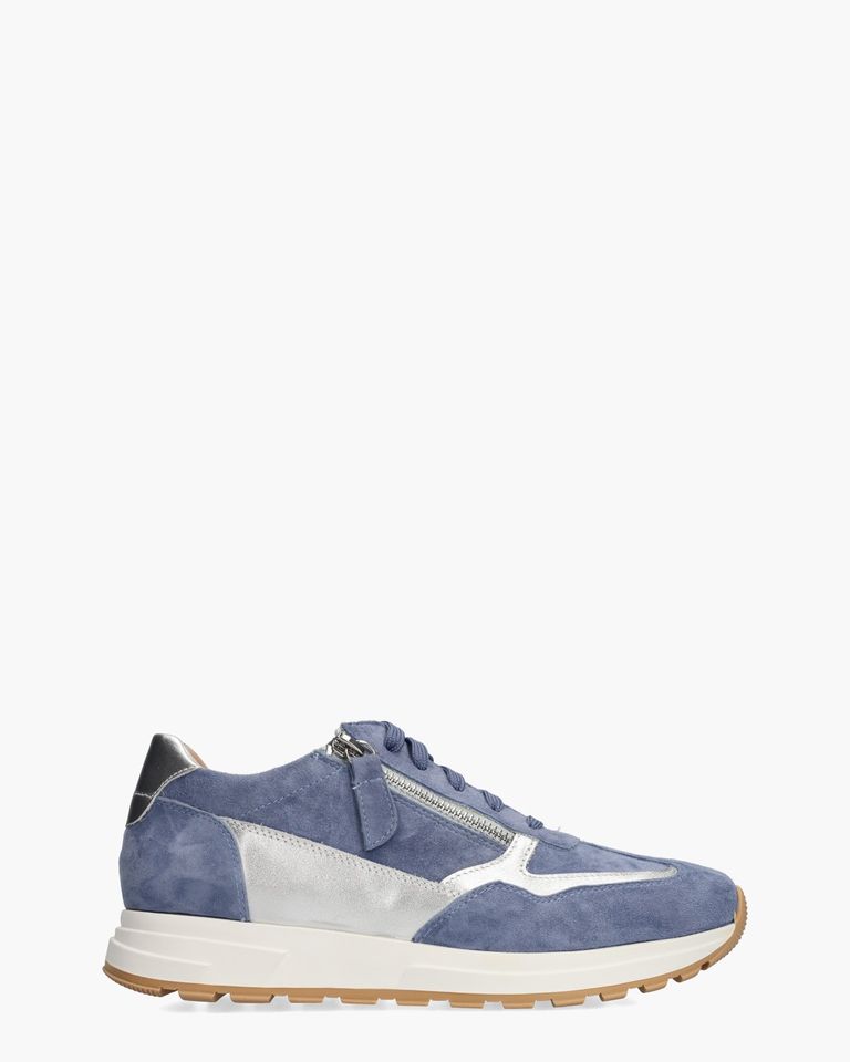 Ziana Blauw/Zilver Damessneakers