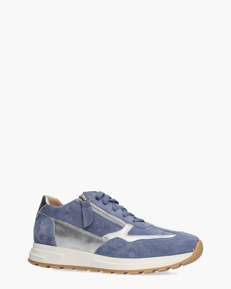 Ziana Blauw/Zilver Damessneakers