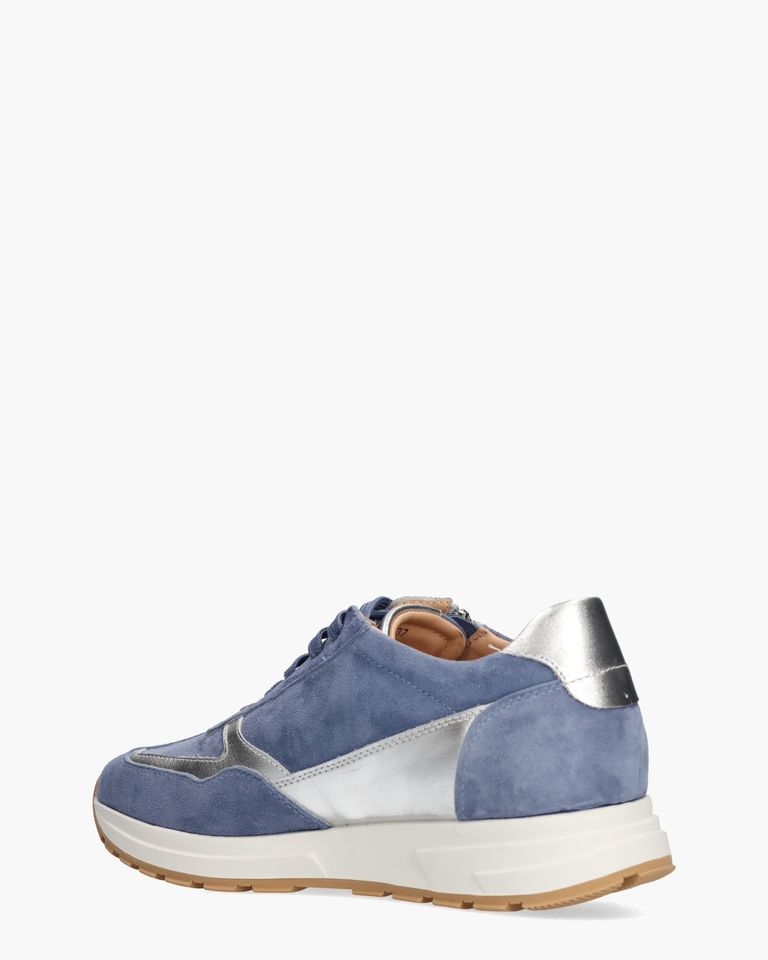 Ziana Blauw/Zilver Damessneakers