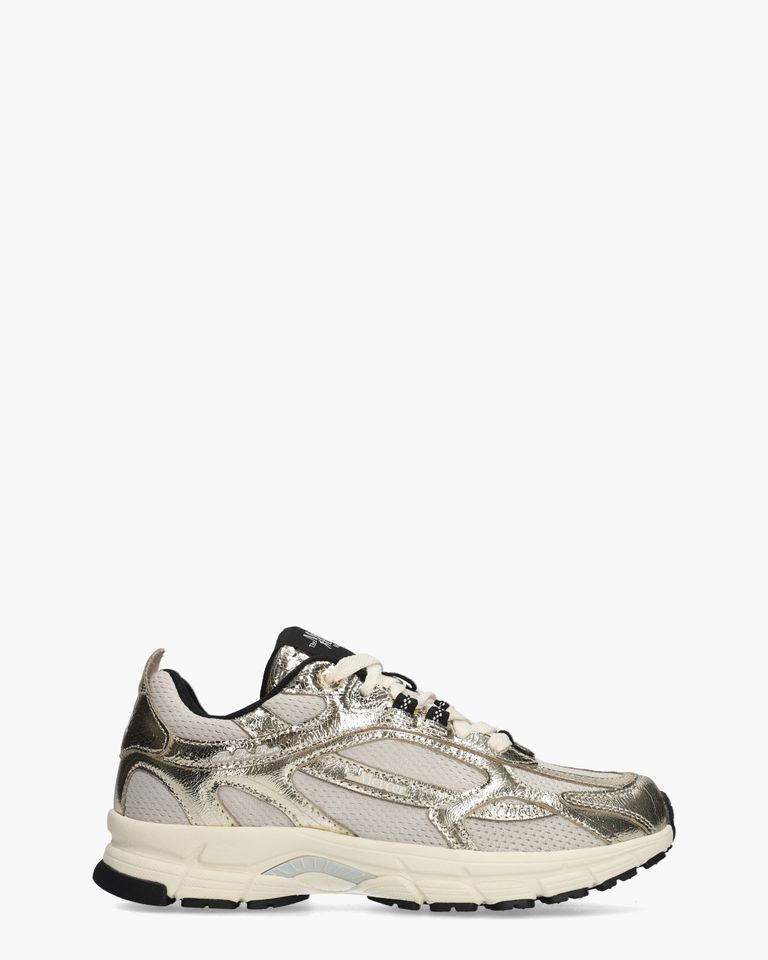 The Re-Run Cracked Goud Damessneakers