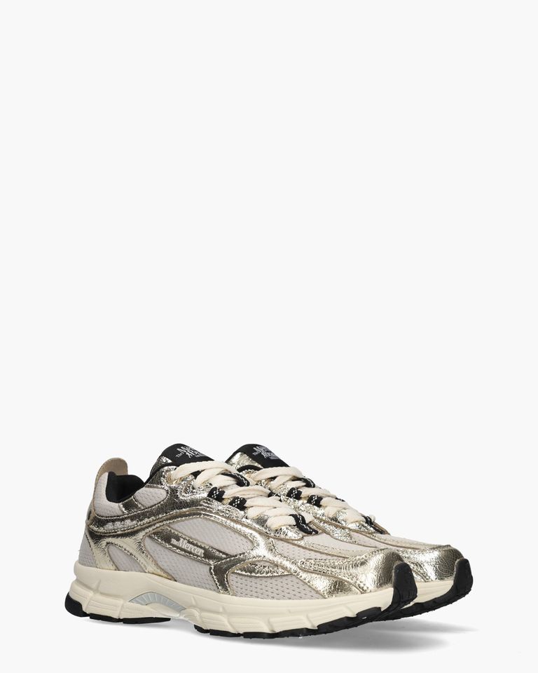 The Re-Run Cracked Goud Damessneakers