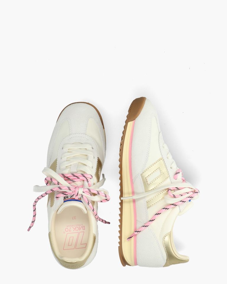 Jogger Spongy Nylon Off-White/Multi Damessneakers