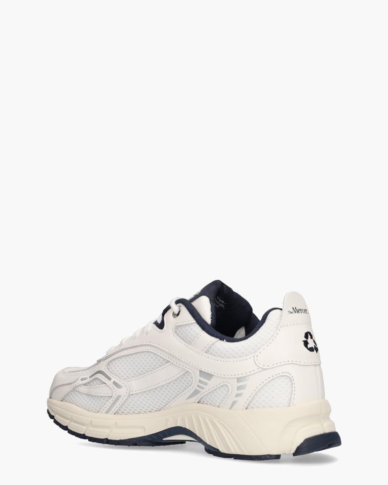 The Re-Run Classic Wit/Donkerblauw Damessneakers
