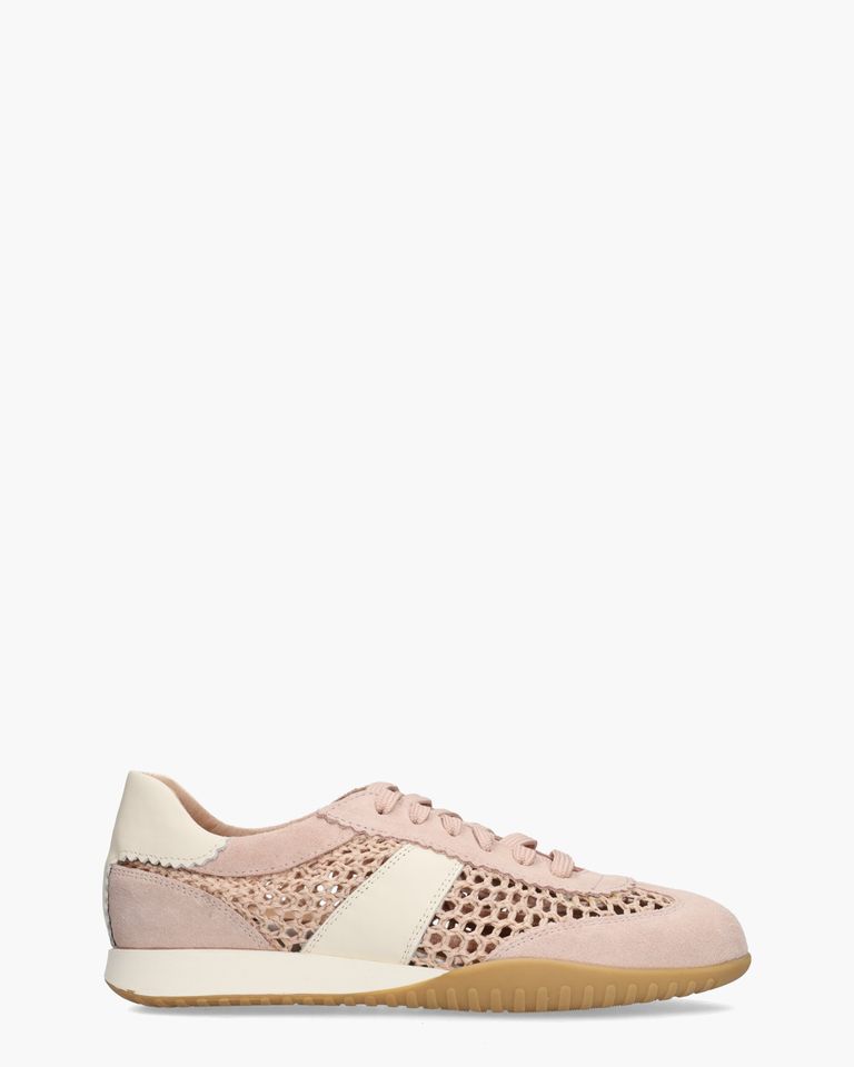 Wiskje-2 Lichtroze Damessneakers