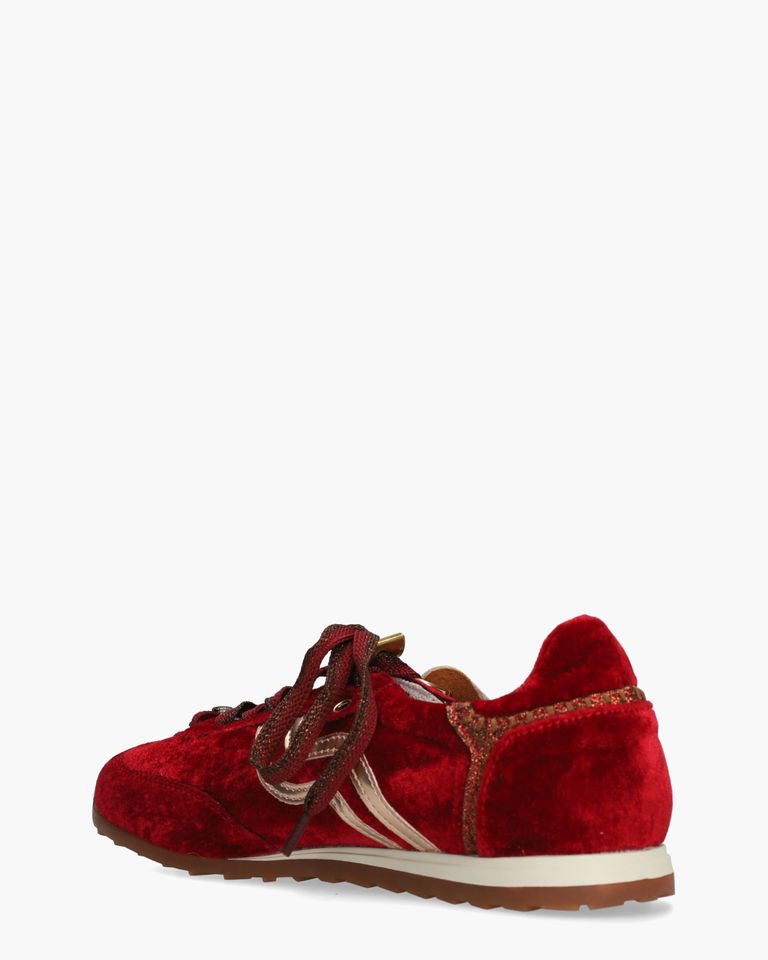 52595 Rood Damessneakers