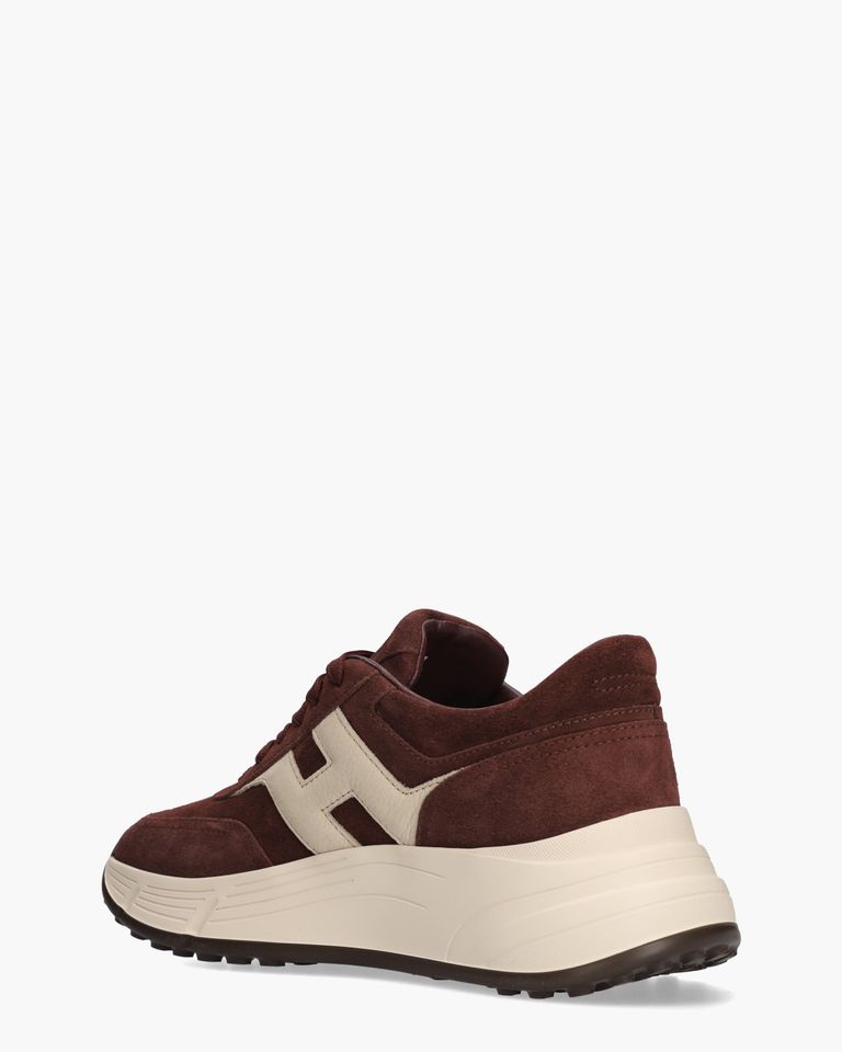 Hi-Fi Bordeauxrood Damessneakers