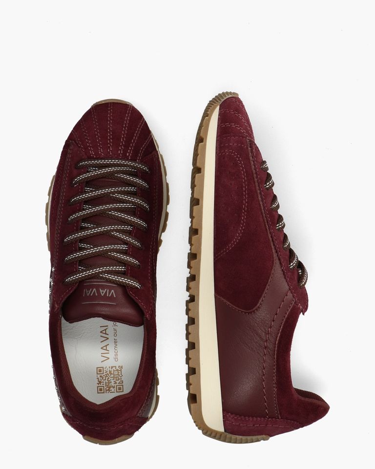 Scott Kyle Bordeaux Damessneakers
