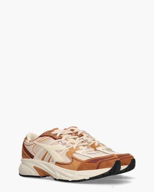 Mythos Star Off-White/Cognac Damessneakers