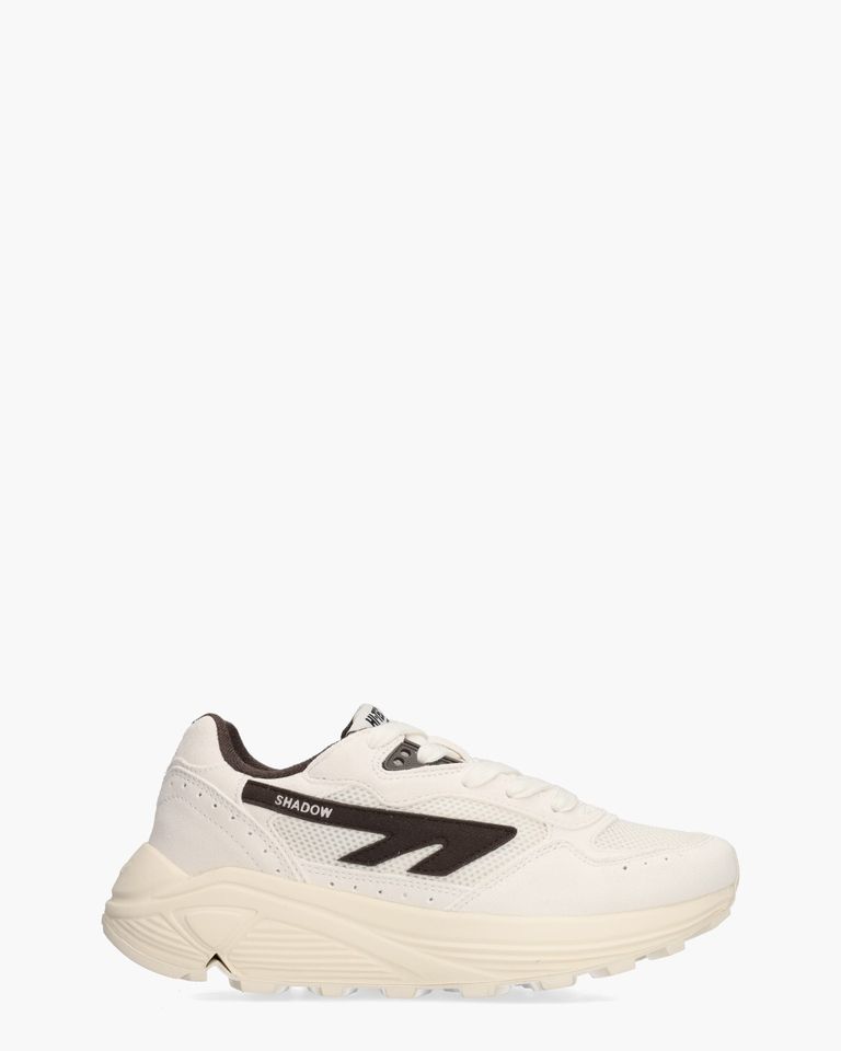 HTS Shadow RGS Off-White/Donkerbruin Damessneakers