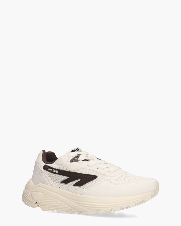 HTS Shadow RGS Off-White/Donkerbruin Damessneakers
