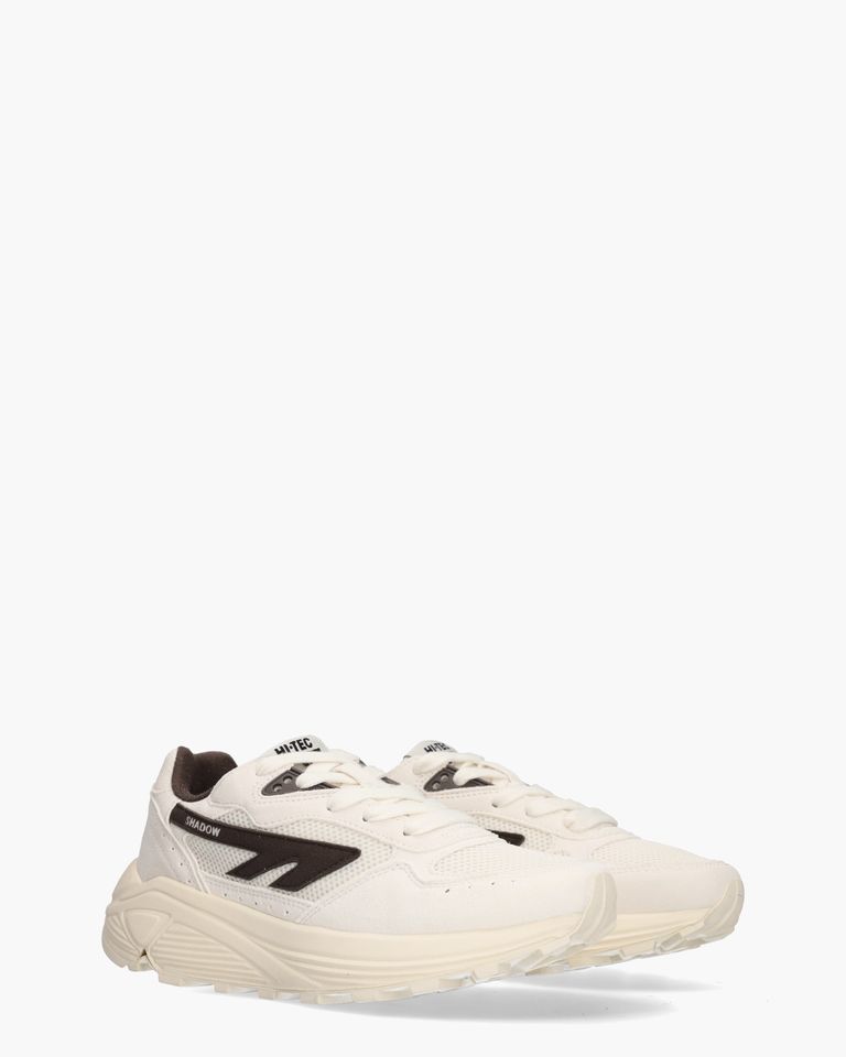 HTS Shadow RGS Off-White/Donkerbruin Damessneakers