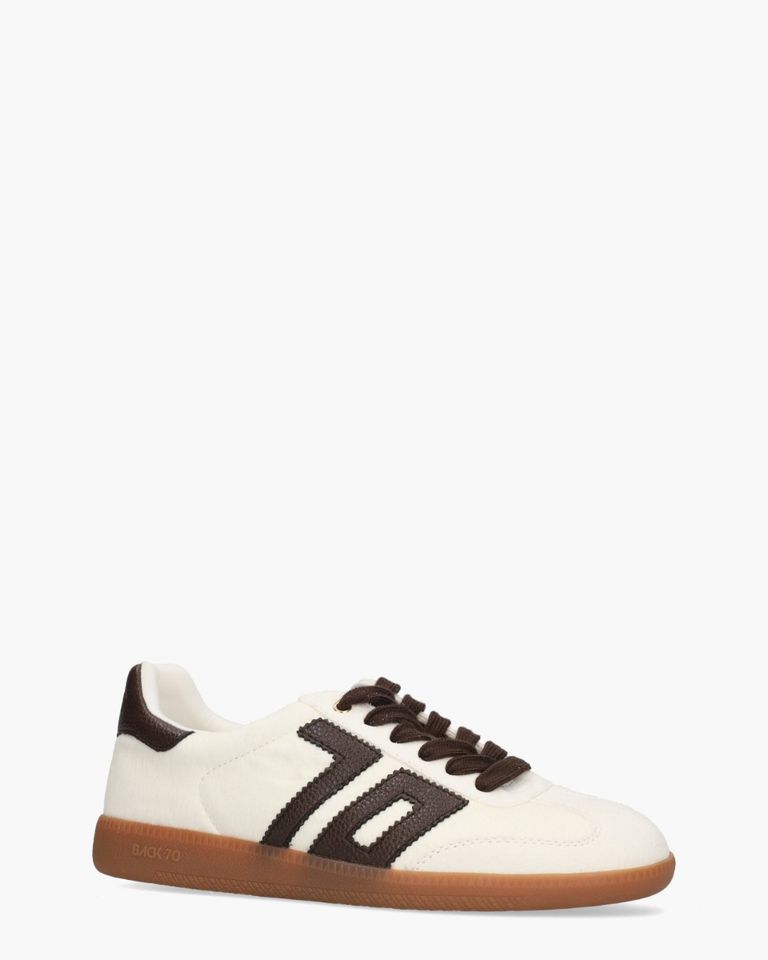 Cloud Pony Off-White/Donkerbruin Damessneakers