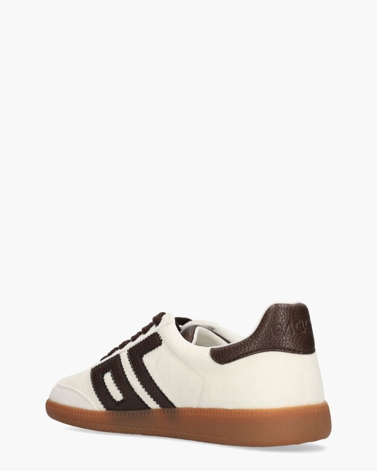 Cloud Pony Off-White/Donkerbruin Damessneakers