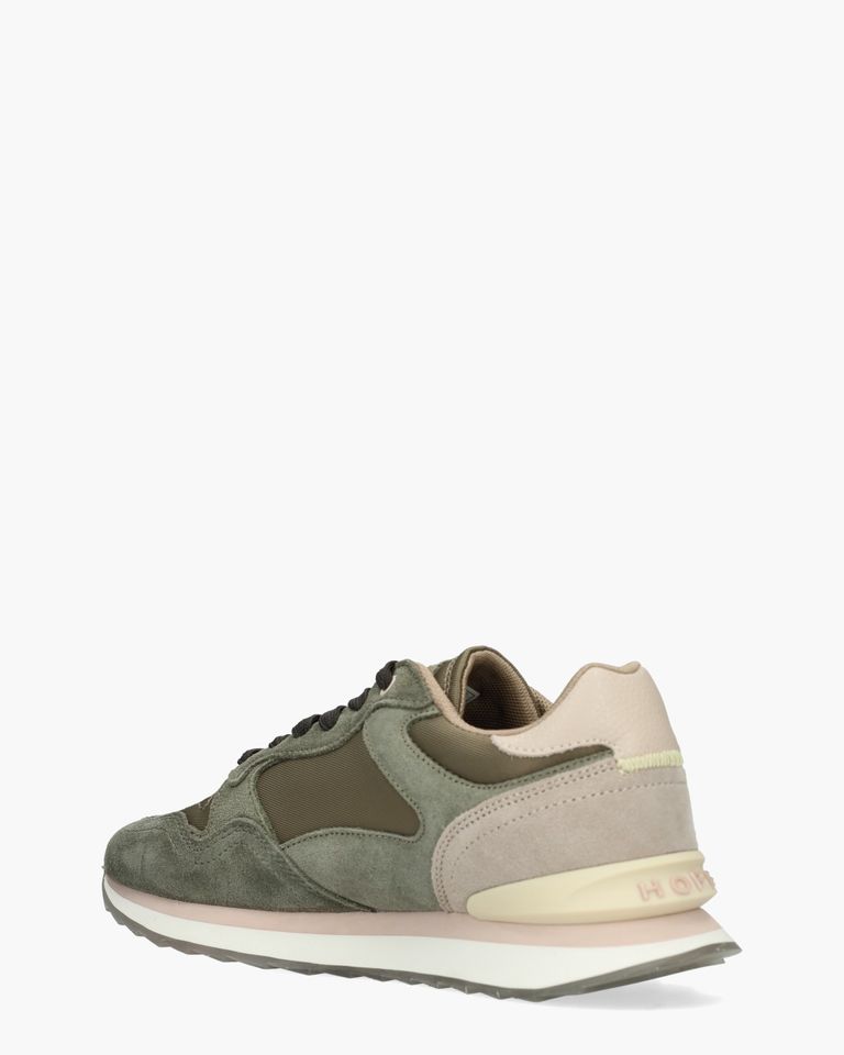 Los Angeles Groen Damessneakers