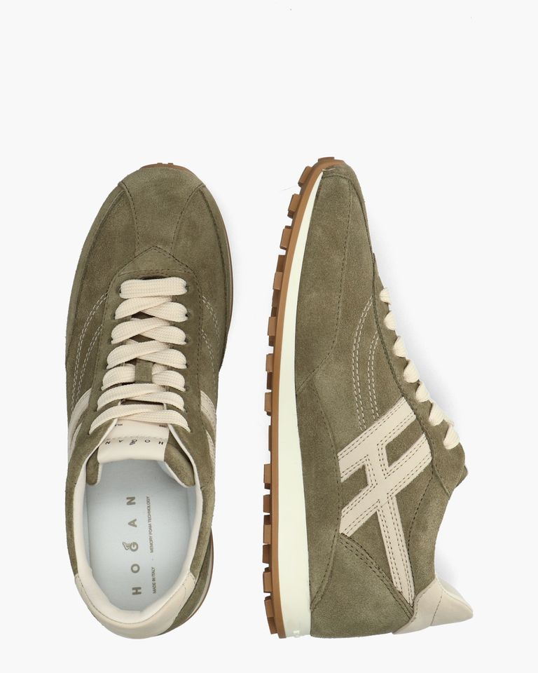 Athletic Groen Damessneakers