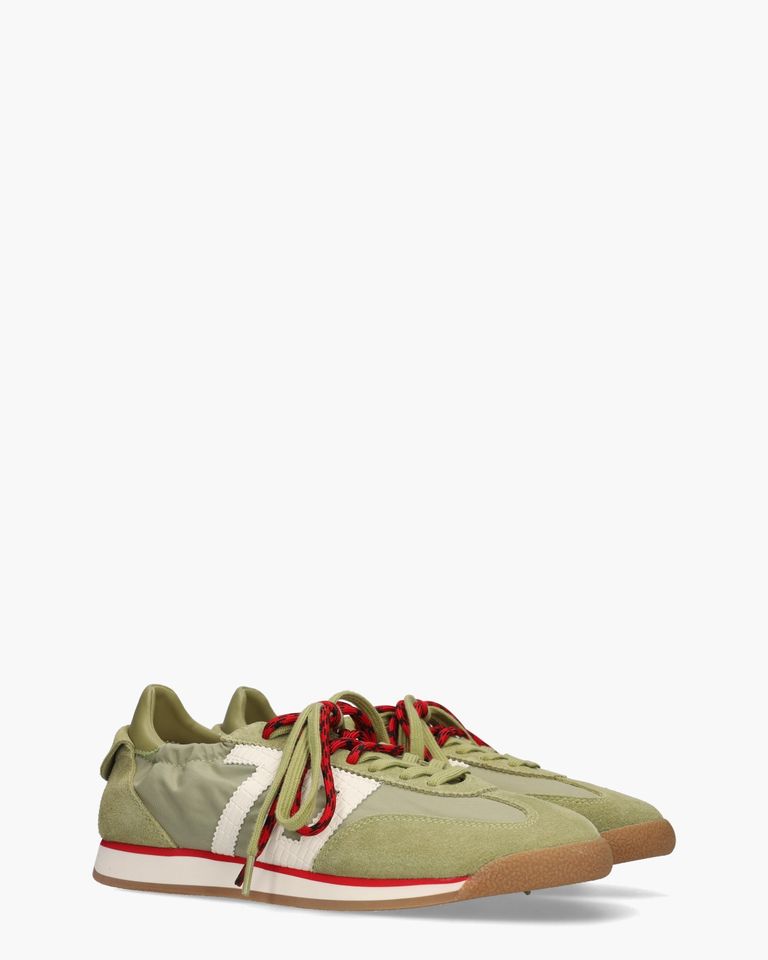 Rocket Cotton Groen Damessneakers