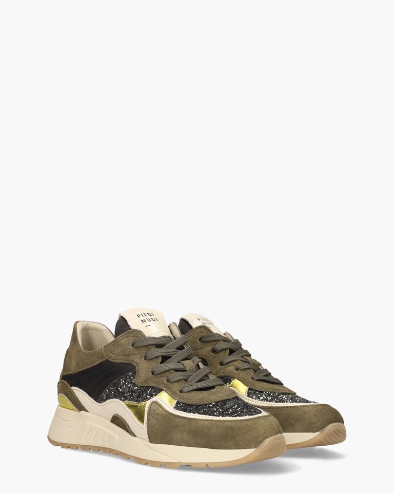 2507-11.18 Groen Damessneakers