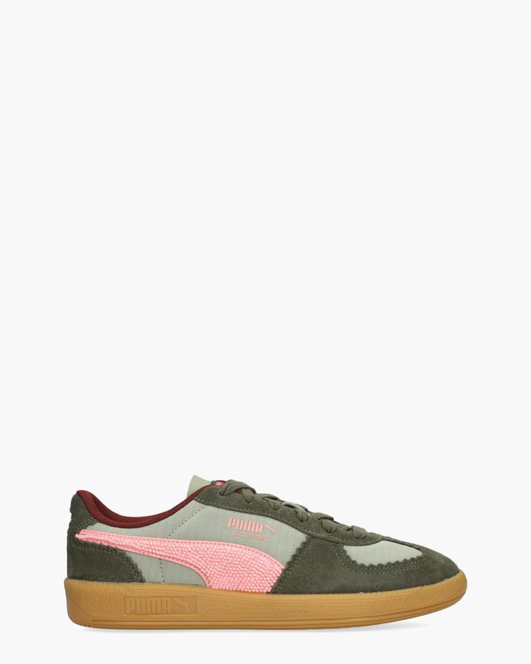 Palermo Gentle Meld Groen/Roze Damessneakers