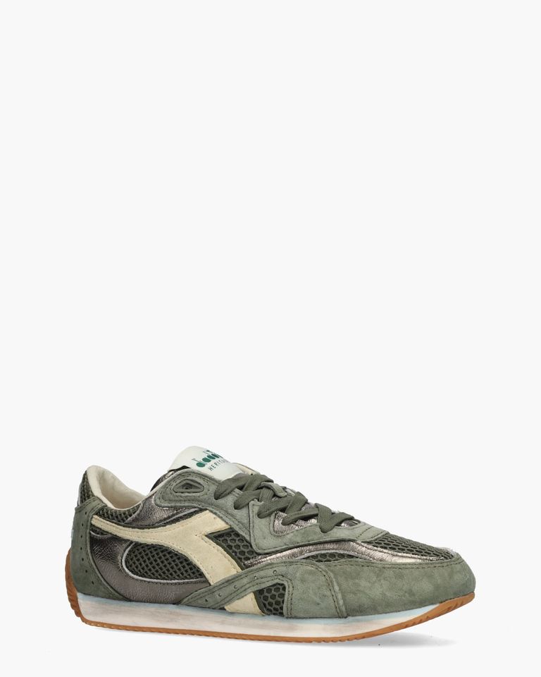 Equipe Revenge Mesh SW Groen Damessneakers