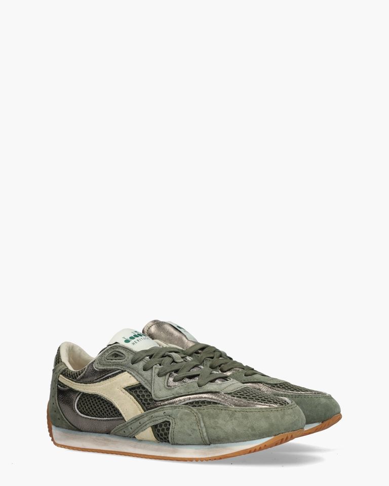 Equipe Revenge Mesh SW Groen Damessneakers
