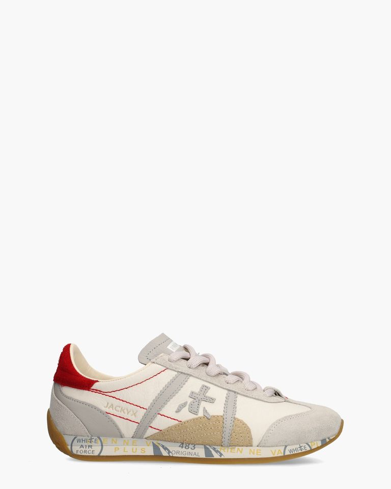Jackyx Off-White/Multi Damessneakers
