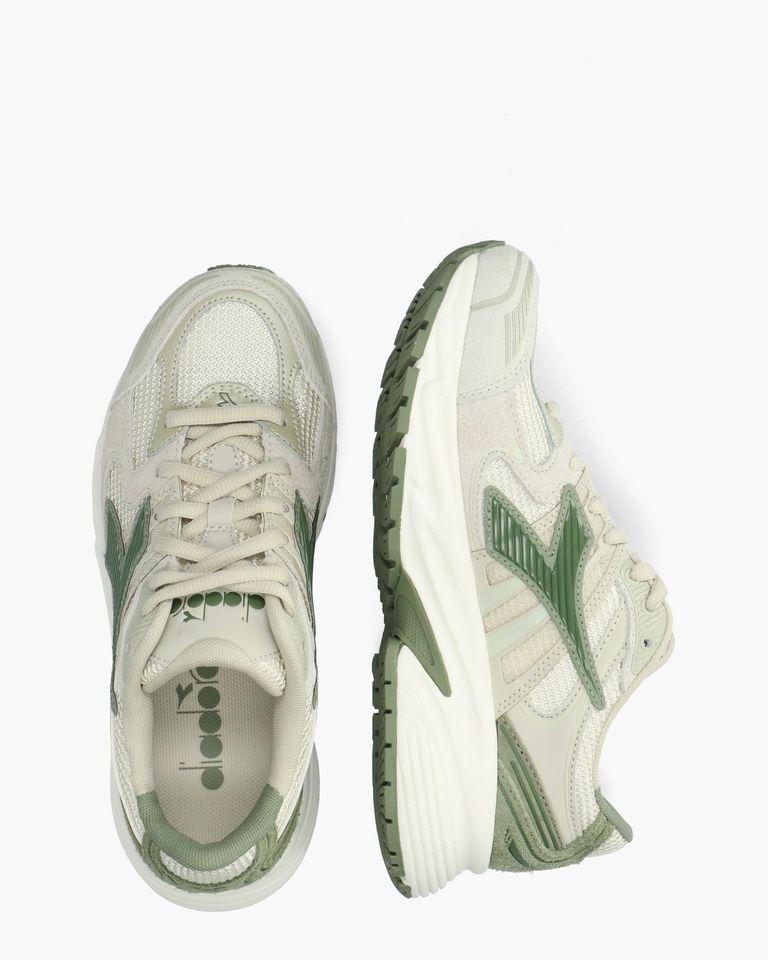 Mythos Star Beige/Groen Damessneakers