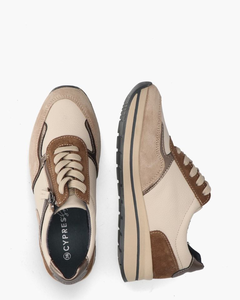 Yoanna Beige Damessneakers