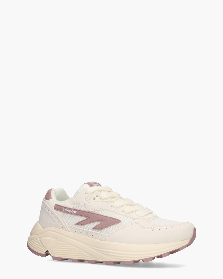 HTS Shadow RGS Roomwit/Roze Damessneakers