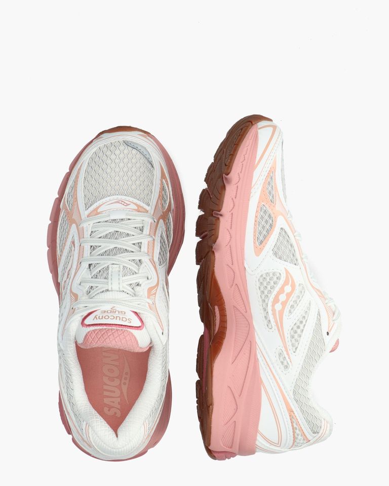 ProGrid Guide 7 Wit/Roze Damessneakers