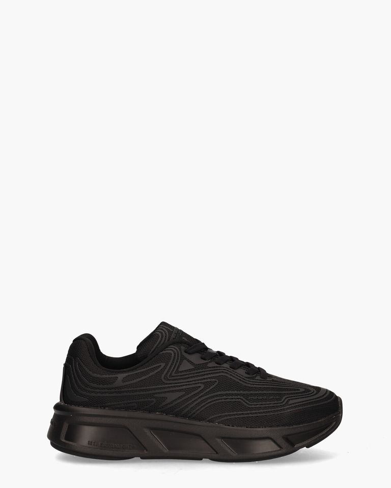 Run #01 Zwart Damessneakers